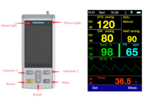 Monitor Portátil de signos vitales